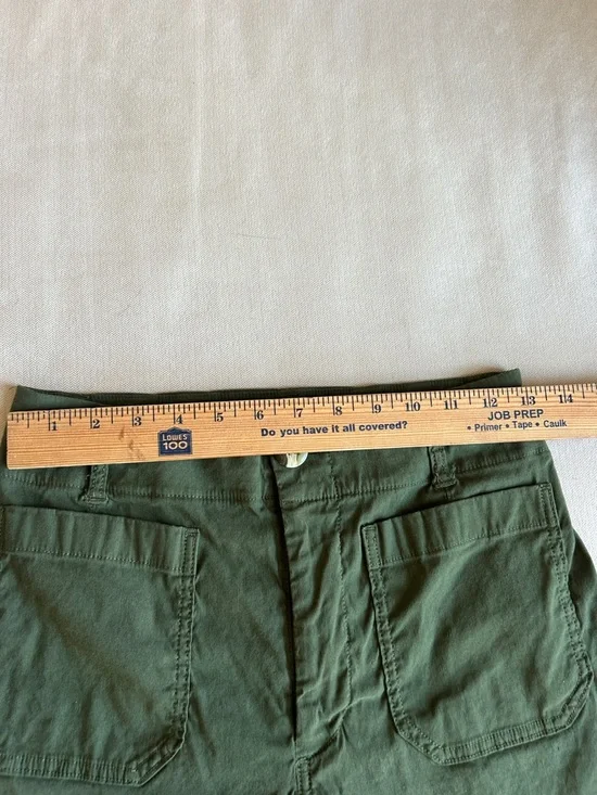 Anthropologie Maeve The Colette Crop Wide-Leg high-rise Pants size 28 Petite - Picture 9 of 11